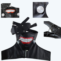 Mặt nạ Jinmuken Mặt nạ Anime Tokyo Ghoul Mask cos Ghoul Horror Mask 1.2