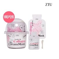 Mặt nạ kem ZTU Leeds-fit Collagen Cream(Modeling) Mask 1 Day