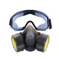 Mặt nạ khí cho sơn phun Mặt nạ khí hóa học Thuốc trừ sâu chữa cháy Formaldehyde Bụi Mặt nạ khí chống mùi hôi20250315