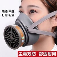 Mặt nạ khí Mặt nạ toàn mặt Mặt nạ chống bụi bụi công nghiệp Mặt nạ chống bụi hiệu quả cao Mặt nạ khói hóa học chuyên dụng20250315