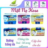 Mặt Nạ Kose Clear Turn Essence Mask Collagen 30M