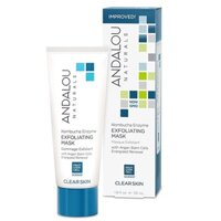 Mặt Nạ Làm Sạch Tế Bào Chết Cho Da Dầu Andalou Clear Skin Kombucha Enzyme Exfoliating Mask 53ml