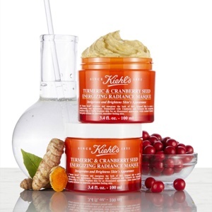 Mặt nạ làm sáng da Kiehls turmeric & cranberry seed energizing