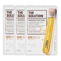 Mặt Nạ Làm Sáng Da THE SOLUTION RADIANCE FACE MASK (SET 3PCS)