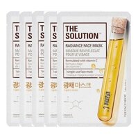 Mặt Nạ Làm Sáng Da THE SOLUTION RADIANCE FACE MASK (SET 5PCS)