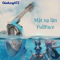 Mặt nạ lặn biển fullface view 180 độ có phao ngăn nước  -gd201