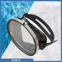 Mặt nạ lặn hình bầu dục cổ điển, silicon, ống kính kính kính cường lực sương mù, ống thở & câu cá, Mặt nạ lặn ống kính đơn cổ điển