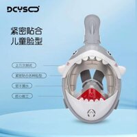 Mặt nạ lặn toàn mặt Sambo lặn dành cho trẻ em Thiết bị kính bơi chống sương mù Mặt nạ phòng độc khô đầy đủ Kính lặn kính bơi có độ kính bơi có ống thở