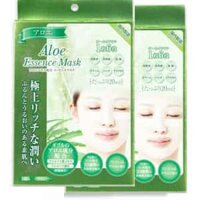 Mặt nạ lô hội Aloe Essence Mask 1 miếng/ gói x 5 gói/ 48 hộp / thùng nhập khẩu Nhật Bản nguyên thùng