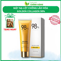 Mặt nạ lột chống lão hóa GOLDEN COLLAGEN 98% - Mask GOLDEN COLLAGEN lột bụi bẩn, mụn, căng bóng, sáng da, mờ thâm