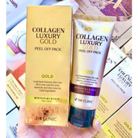 Mặt Nạ Lột Tinh Chất Vàng 24K 3W CLinic Collagen & Luxury Gold Peel Off Pack.