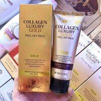 MẶT NẠ LỘT VÀNG 3W CLINIC COLLAGEN LUXURY GOLD