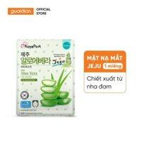 Mặt Nạ Mắt Dưỡng Ẩm Happy Mask Jeju Aloe Vera Eye Mask For Hydrated Skin Chiết Xuất Nha Đam 8Ml