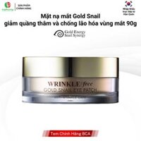 Mặt nạ mắt Gold Snail giảm quầng thâm và chống lão hóa 90g