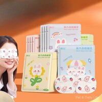 Mặt nạ mắt hơi nước, nén nóng, hỗ trợ giấc ngủ, giảm mỏi mắt, miếng che mắt có nhiệt, chặn ánh sáng, dùng một lần