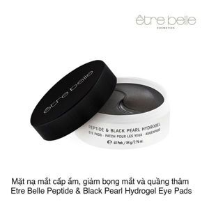 Mặt nạ mắt ngọc trai đen Black Pearl & Gold Hydrogel Eye Patch hộp 60 cái