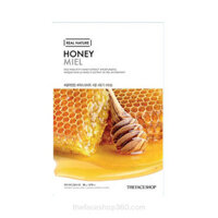 Mặt nạ mật ong làm sáng da Real Nature Honey Face Mask The Face Shop