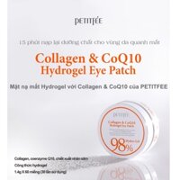 Mặt nạ mắt PETITFEE Collagen & CoQ10 Hydrogel