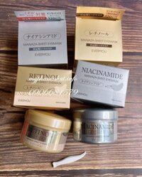 Mặt nạ mắt Retinol & Niacinamide Manaza Sheet Eyemask Everyyou