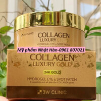 Mặt Nạ Mắt Tinh Chất Vàng 3W Clinic Collagen Luxury Gold Hydrogel Eye & Spot Patch 90gr