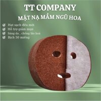 Mặt nạ miếng ngũ hoa, mầm rong biển | Mặt nạ ngũ hoa gói 50 miếng - TT COMPANY