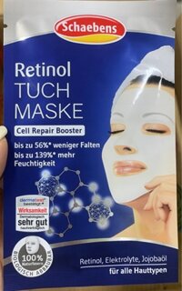 Mặt nạ miếng Schaebens Retinol, [Phục hồi] – cái