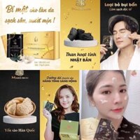 MẶT NẠ MỚI MAGICSKIN - NẠ THẢI ĐỘC CẤY TRẮNG LUXURY GOLDEN MASK