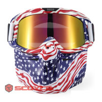 Mặt nạ mũ bảo hiểm - Beon Mask họa tiết