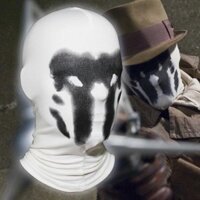 Mặt nạ mũ trùm đầu Watchmen, mũ Rorschach Inkblot cho nam, mặt nạ ngoại vi phong cách