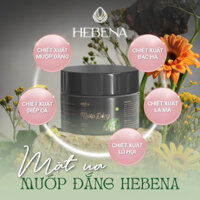 Mặt nạ mướp đắng Hebena 100ml (bitter melon mask) phục hồi cho da dầu mụn tặng kèm cọ