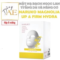 Mặt Nạ Naruko Taiwan Magnolia Up and Firm Hydra Mask Bạch Ngọc Lan Dưỡng Trắng Da Và Nâng Cơ - Hộp 8 Miếng