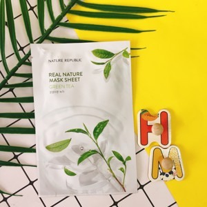Mặt nạ Nature Republic Real Nature Green Tea Mask Sheet 23ml