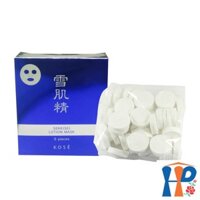 Mặt nạ nén chăm sóc da Kosé Sekkisei Lotion Mask 50 viên (100% bột giấy cao cấp Nhật Bản) Hani Peni