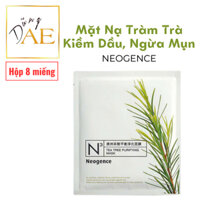 Mặt Nạ Neogence Tràm Trà Kiềm Dầu, Ngăn Ngừa Mụn, Làm Sạch Lỗ Chân Lông, Tea Tree Purifying Mask Đài Loan - Hộp 8 Miếng