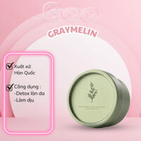 Mặt Nạ Ngải Cứu Graymelin Mugwort Heating Pack Kiềm Dầu Cải Thiện Lỗ Chân Lông - 100g