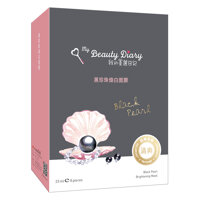 Mặt Nạ Ngọc Trai Đen My Beauty Diary Black Pearl Brightening Mask 8 Miếng  Hộp