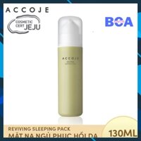 Mặt nạ ngủ Accoje Phục hồi da Reviving Sleeping Pack chính hãng Hàn Quốc , Tuyết Võ BCA