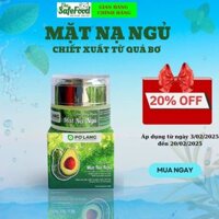 Mặt Nạ Ngủ Bơ Dưỡng Ẩm Sâu - Cấp Nước, Làm Mềm Da, Ngừa Lão Hóa Pơ Lang 30g