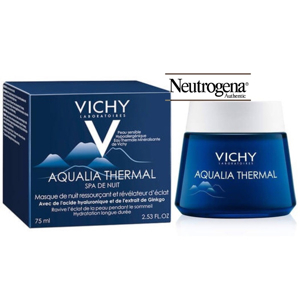 Mặt nạ ngủ cung cấp dưỡng chất Vichy Aqualia Thermal Night Spa 75ml