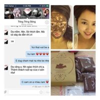 Mặt nạ ngũ hoa hạt tina lê