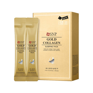 Mặt nạ ngủ SNP Gold Collagen Sleeping Pack 100g