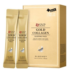 Mặt nạ ngủ SNP vàng Gold Collagen Sleeping Pack