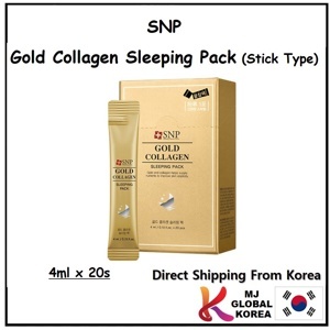 Mặt nạ ngủ SNP vàng Gold Collagen Sleeping Pack