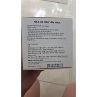 MẶT NẠ NGỦ TỔ YẾN TƯƠI & COLLAGEN