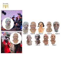 Mặt nạ người đàn ông thực tế Mặt nạ đáng sợ Phụ kiện trang phục Mặt nạ cao su Mặt nạ Halloween cho lễ hội Tiệc Cosplay Halloween