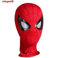 Mặt nạ người nhện ELEGANT, mắt có thể di chuyển không đường tại nhà Mũ đội đầu người nhện, Quà tặng sinh nhật sang trọng 1: 1 Chin Control Người nhện Mặt nạ Cosplay Người lớn Trẻ em