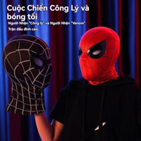 mặt nạ người nhện mặt nạ spiderman mặt lạ người nhện Người Nhện Mũ Đội Đầu Mắt Di Động Điện Winking Mặt nạ Người Nhện Anh Hùng Thám Hiểm Mũ Đội Đầu