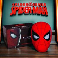 Mặt Nạ Người Nhện Spider Nháy Mắt, Mặt Nạ Trùm Đầu Cosplay Người Nhện Có Thể Nháy Mắt Theo Ý Thích