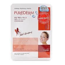 Mặt nạ nhân sâm Purederm Skin Recovery Red Ginseng 15ml