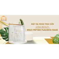 Mặt Nạ Nhau Thai Cừu Multi Peptide Placenta Mask - khắc tinh của nám và tàn nhang